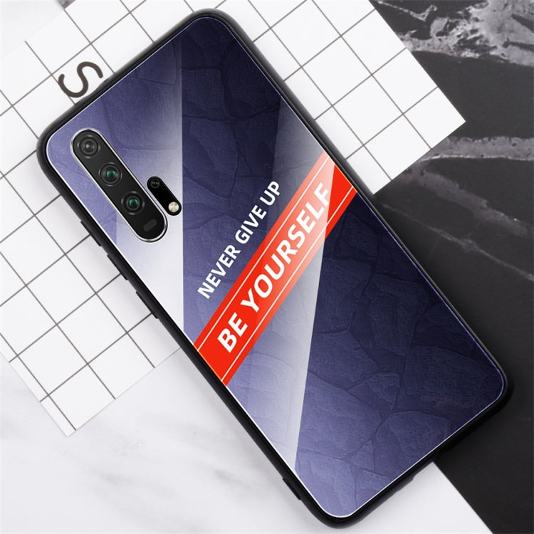 For Huawei Honor 20 Shockproof PC + TPU + Glass Protective Case