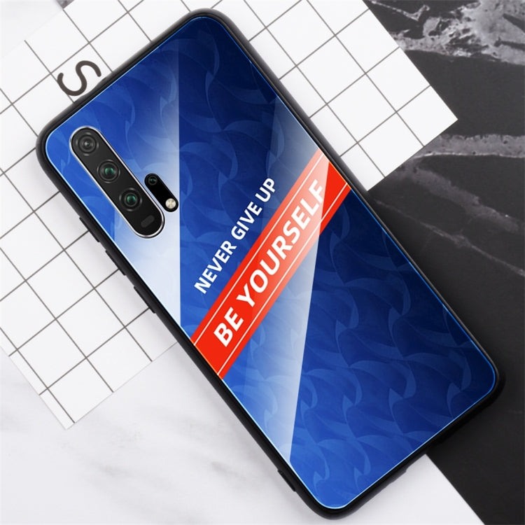 For Huawei Honor 20 Shockproof PC + TPU + Glass Protective Case