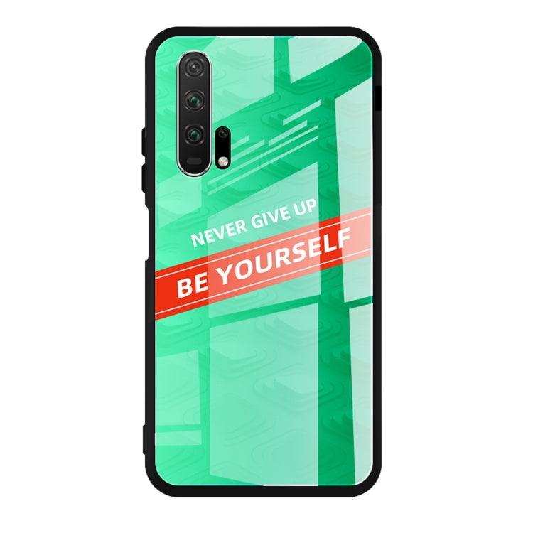 For Huawei Honor 20 Shockproof PC + TPU + Glass Protective Case