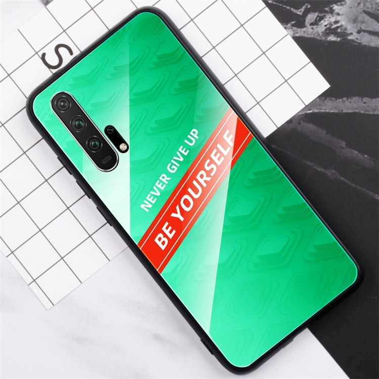 For Huawei Honor 20 Shockproof PC + TPU + Glass Protective Case
