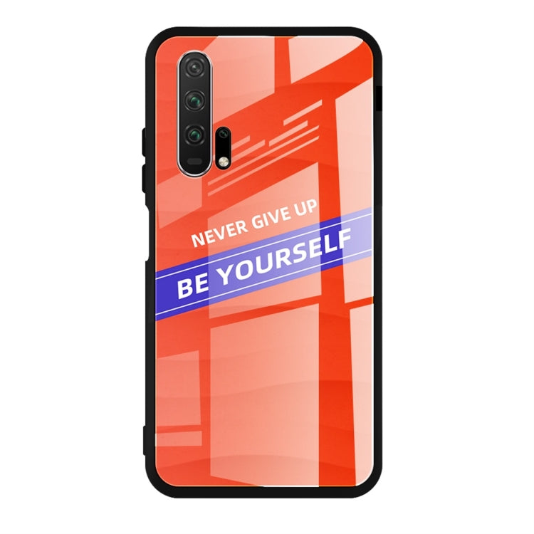For Huawei Honor 20 Shockproof PC + TPU + Glass Protective Case