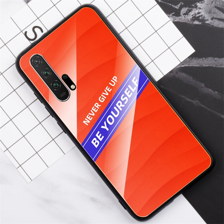 For Huawei Honor 20 Shockproof PC + TPU + Glass Protective Case