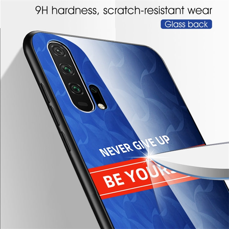 For Huawei Honor 20 Shockproof PC + TPU + Glass Protective Case