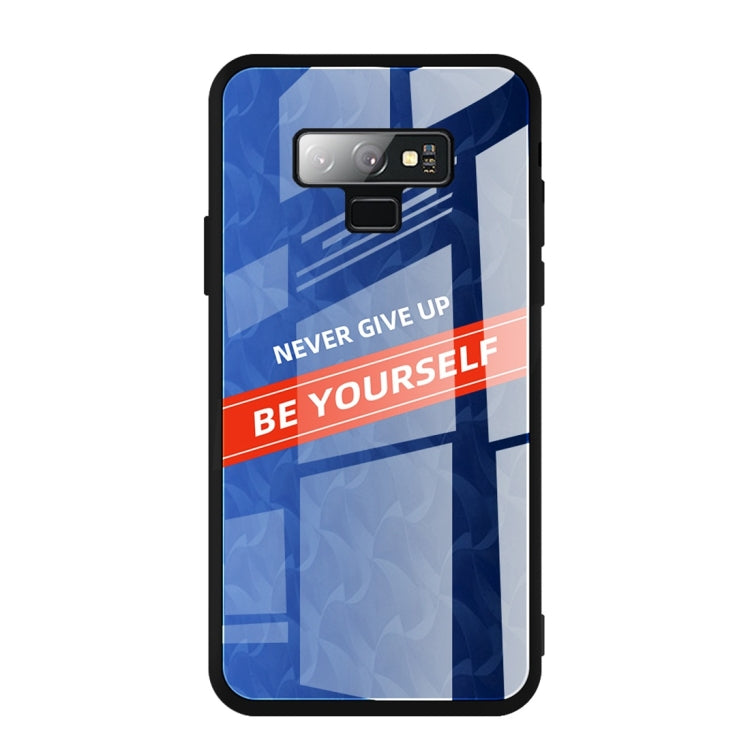 For Galaxy Note 9 Shockproof PC + TPU + Glass Protective Case