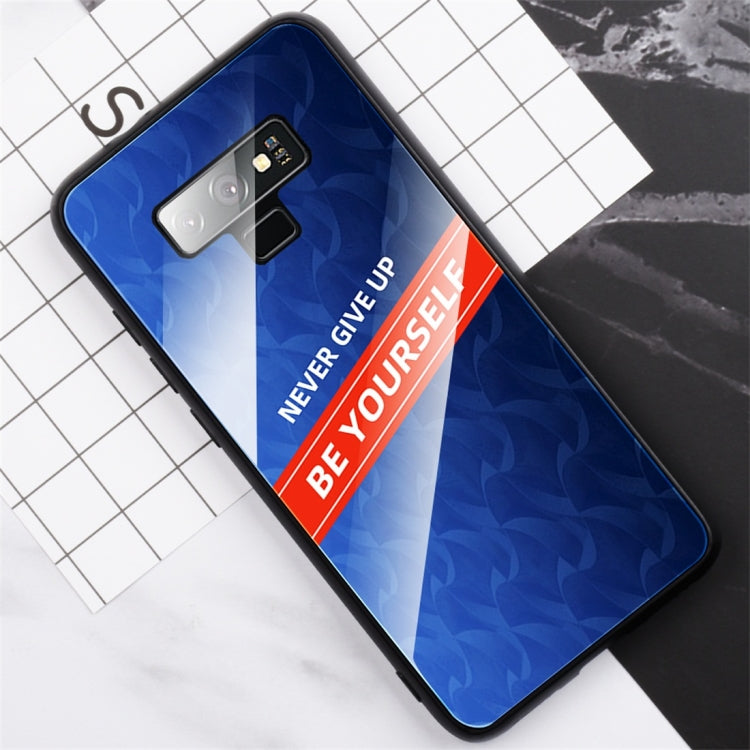 For Galaxy Note 9 Shockproof PC + TPU + Glass Protective Case
