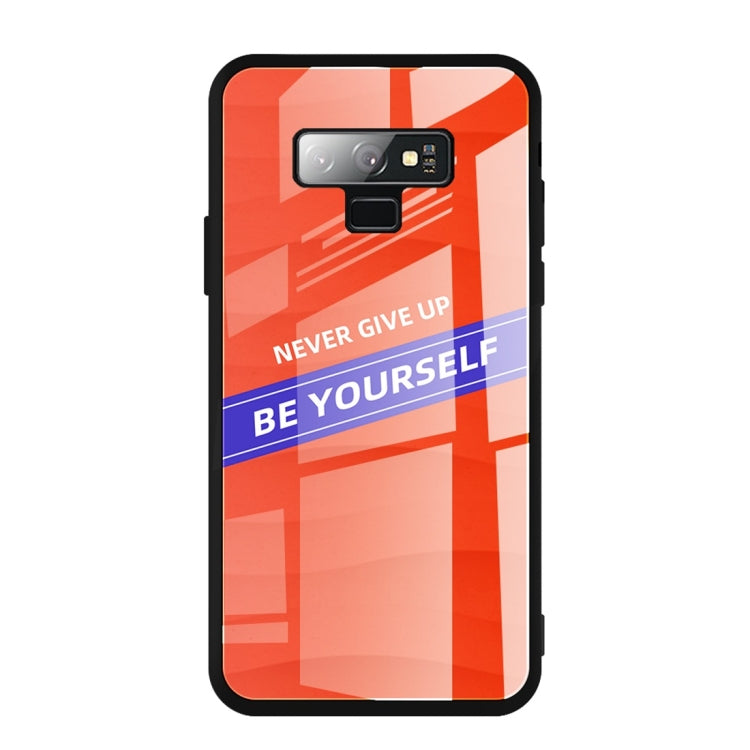 For Galaxy Note 9 Shockproof PC + TPU + Glass Protective Case