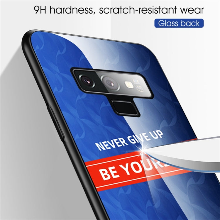 For Galaxy Note 9 Shockproof PC + TPU + Glass Protective Case