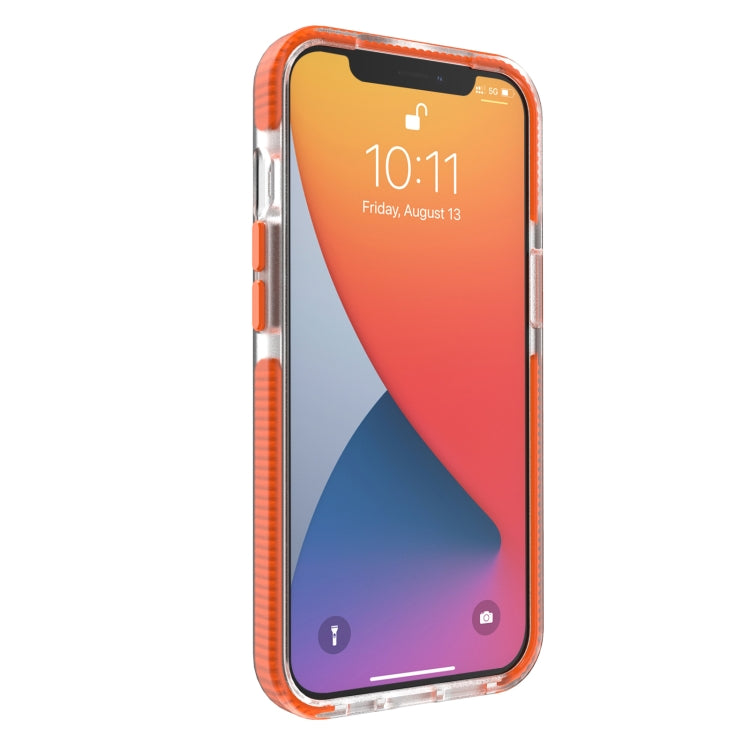 For iPhone 13 Two-color High Translucent Shockproof Protective Case