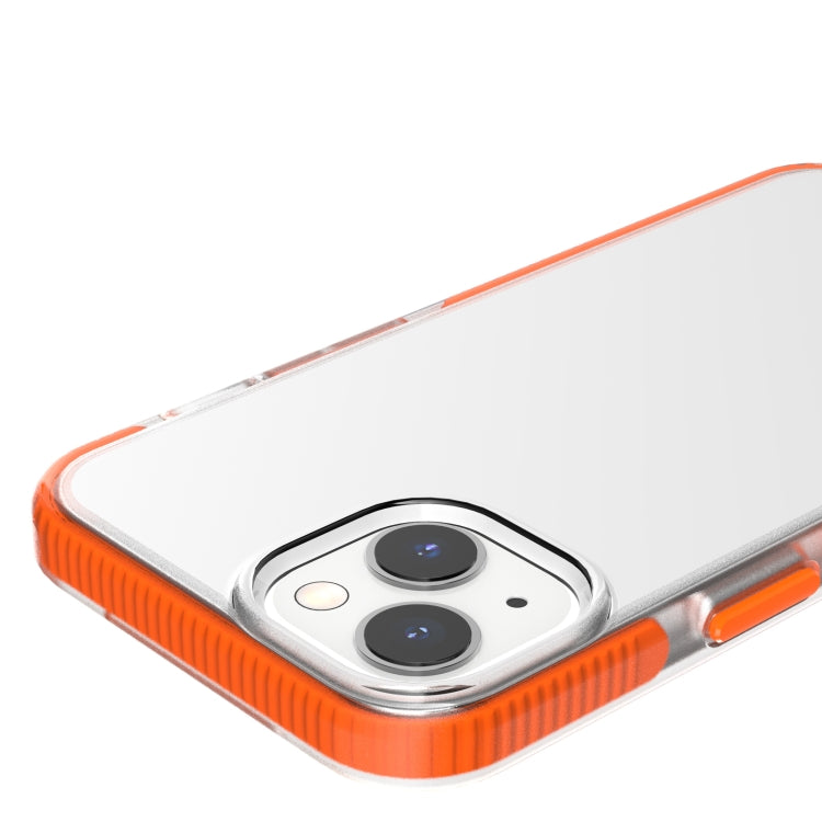 For iPhone 13 Two-color High Translucent Shockproof Protective Case