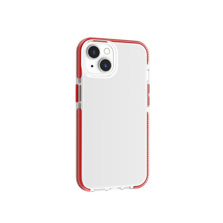 For iPhone 13 Two-color High Translucent Shockproof Protective Case