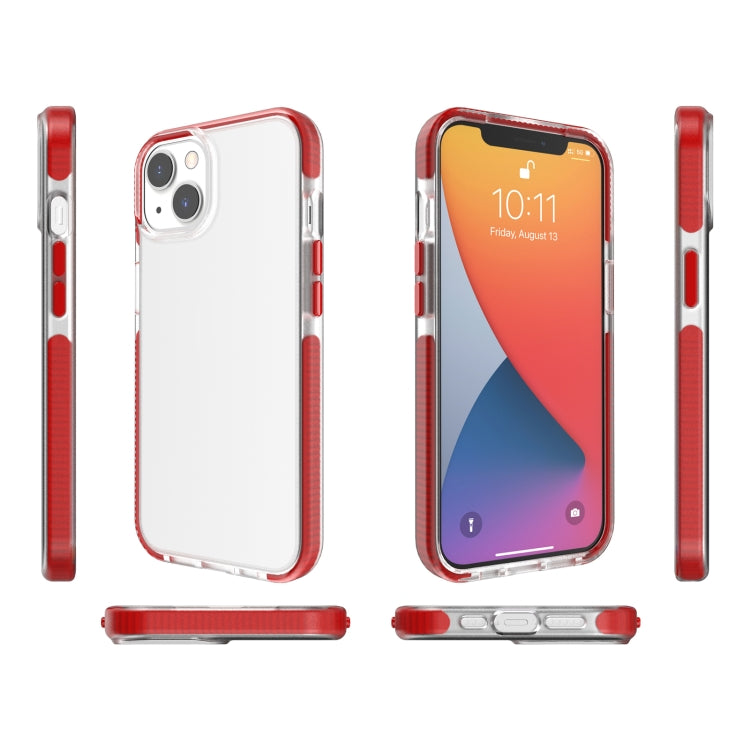 For iPhone 13 Two-color High Translucent Shockproof Protective Case