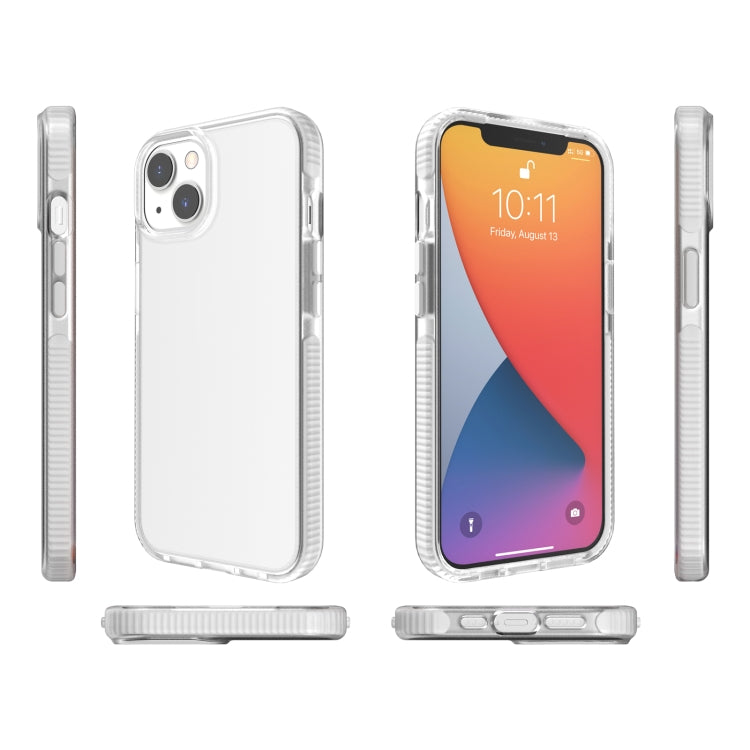 For iPhone 13 Two-color High Translucent Shockproof Protective Case