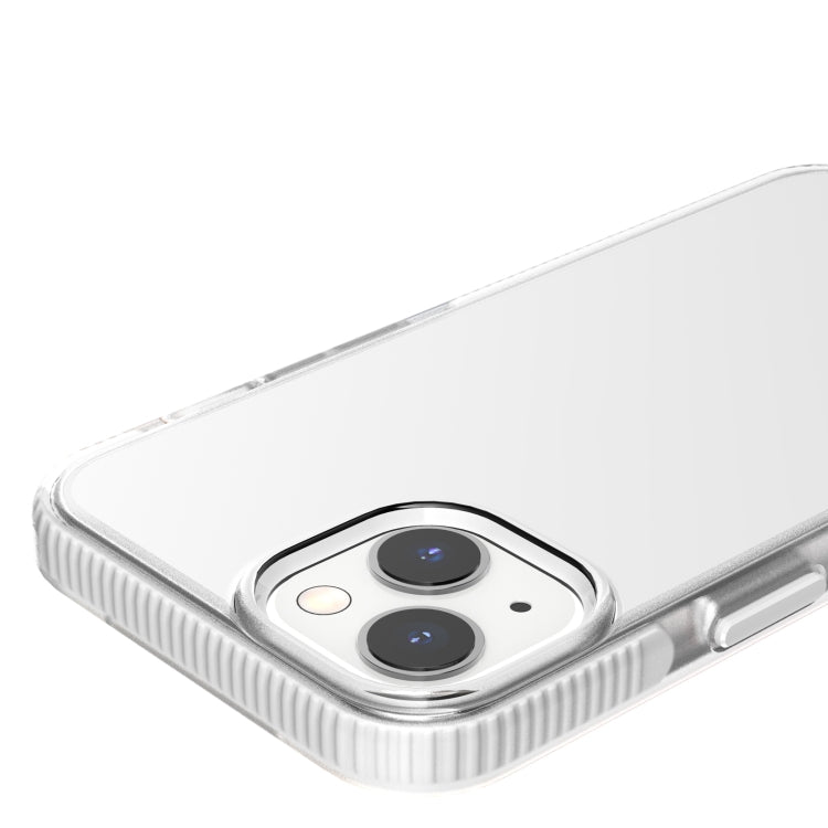 For iPhone 13 Two-color High Translucent Shockproof Protective Case