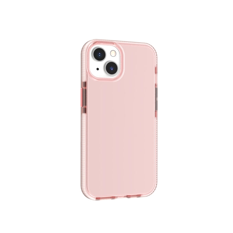 For iPhone 13 Two-color High Translucent Shockproof Protective Case