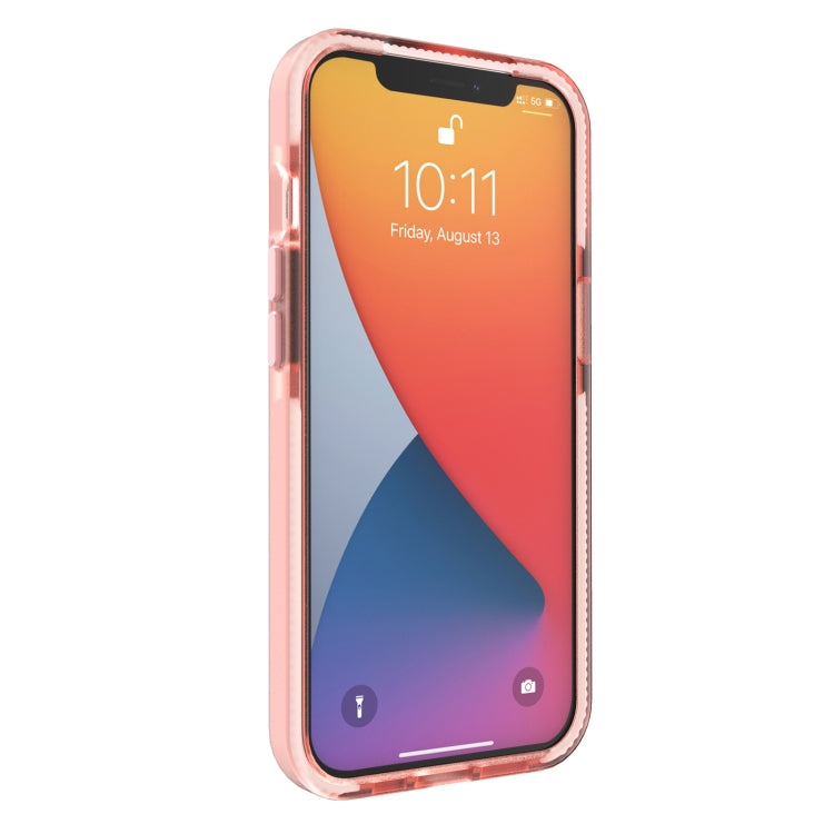 For iPhone 13 Two-color High Translucent Shockproof Protective Case