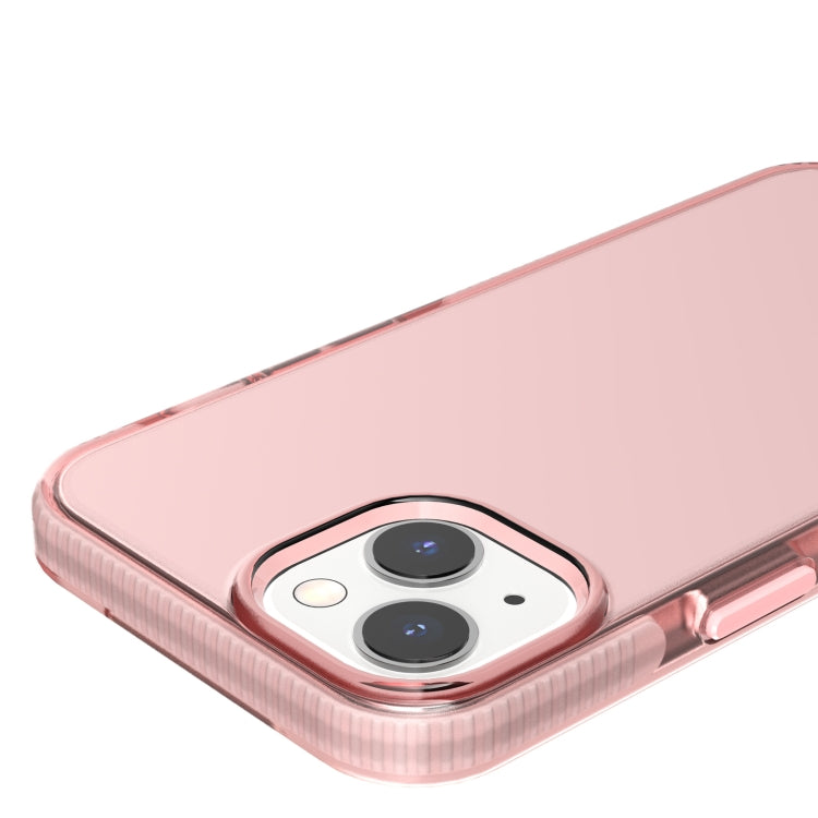 For iPhone 13 Two-color High Translucent Shockproof Protective Case
