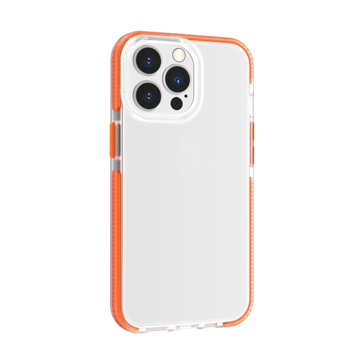 For iPhone 13 Pro Two-color High Translucent Shockproof Protective Case