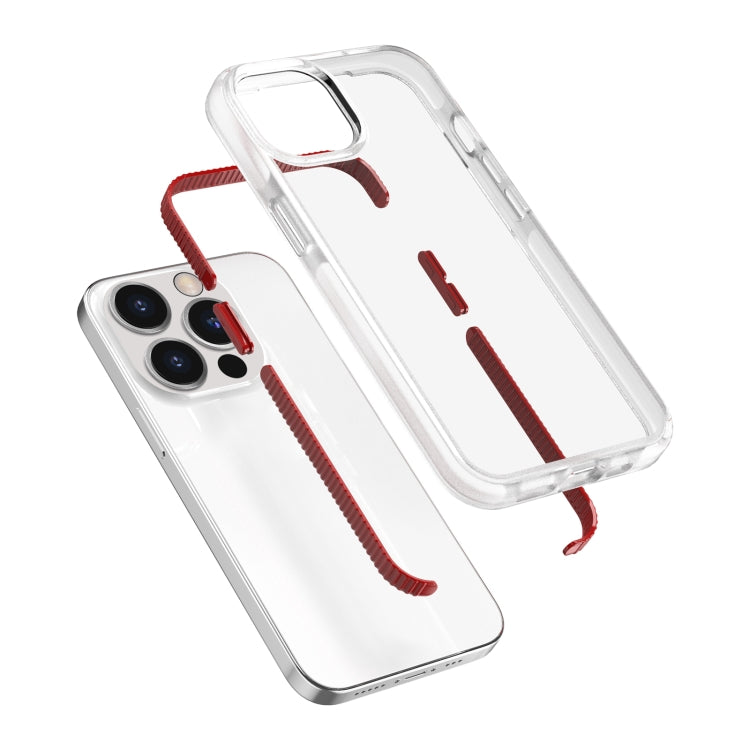 For iPhone 13 Pro Two-color High Translucent Shockproof Protective Case