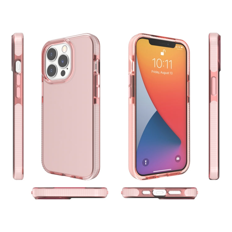 For iPhone 13 Pro Two-color High Translucent Shockproof Protective Case