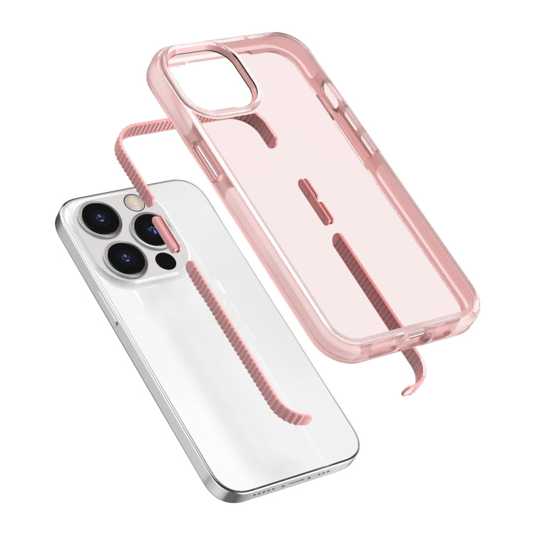 For iPhone 13 Pro Two-color High Translucent Shockproof Protective Case