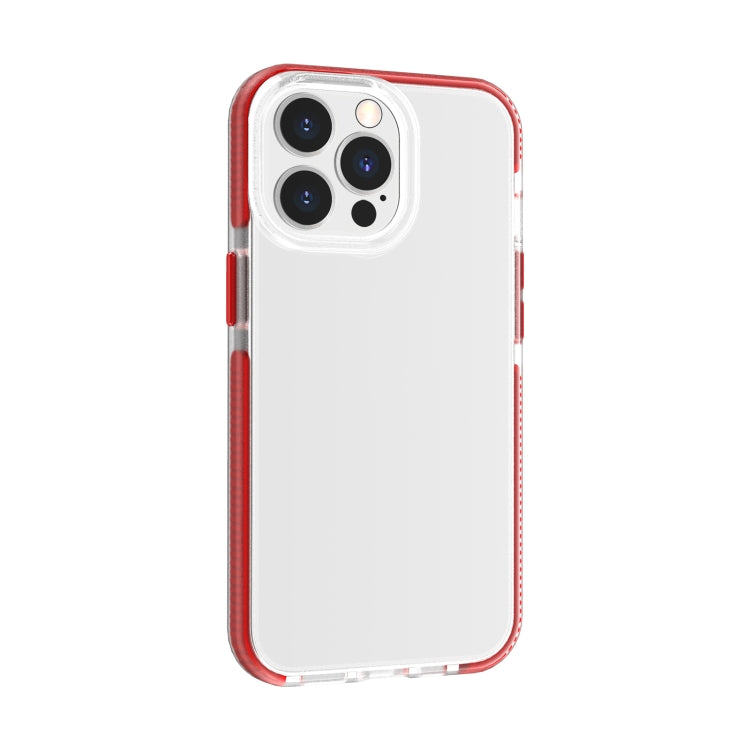 For iPhone 13 Pro Max Two-color High Translucent Shockproof Protective Case