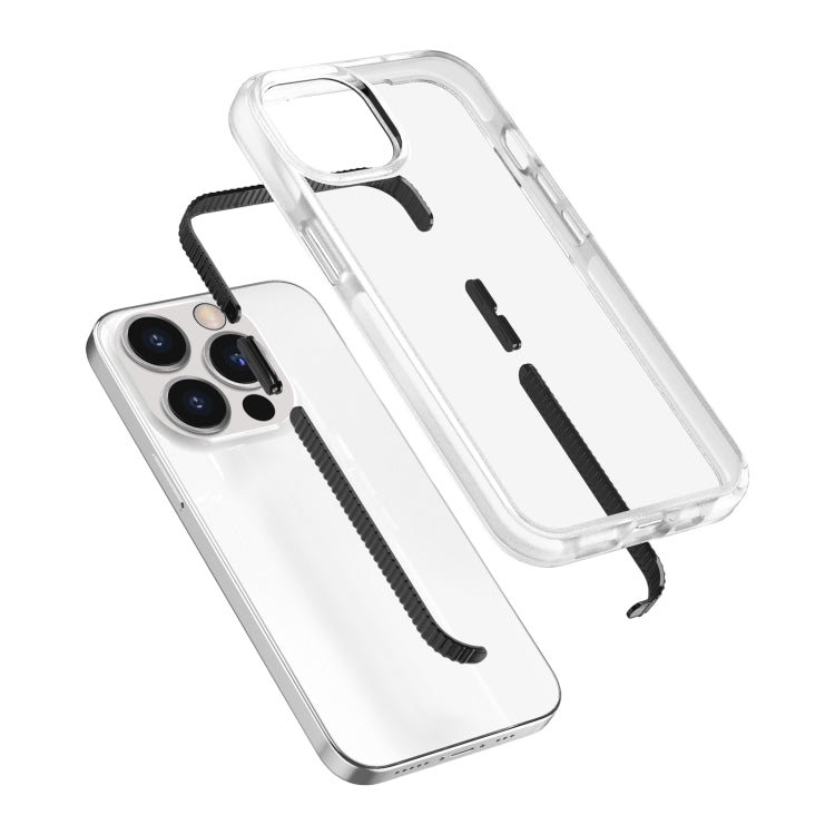 For iPhone 13 Pro Max Two-color High Translucent Shockproof Protective Case