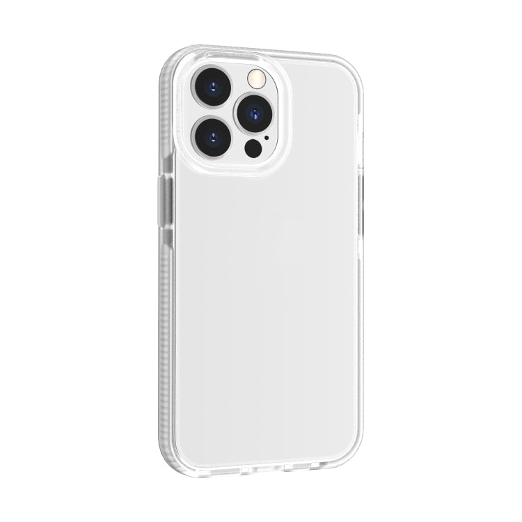 For iPhone 13 Pro Max Two-color High Translucent Shockproof Protective Case