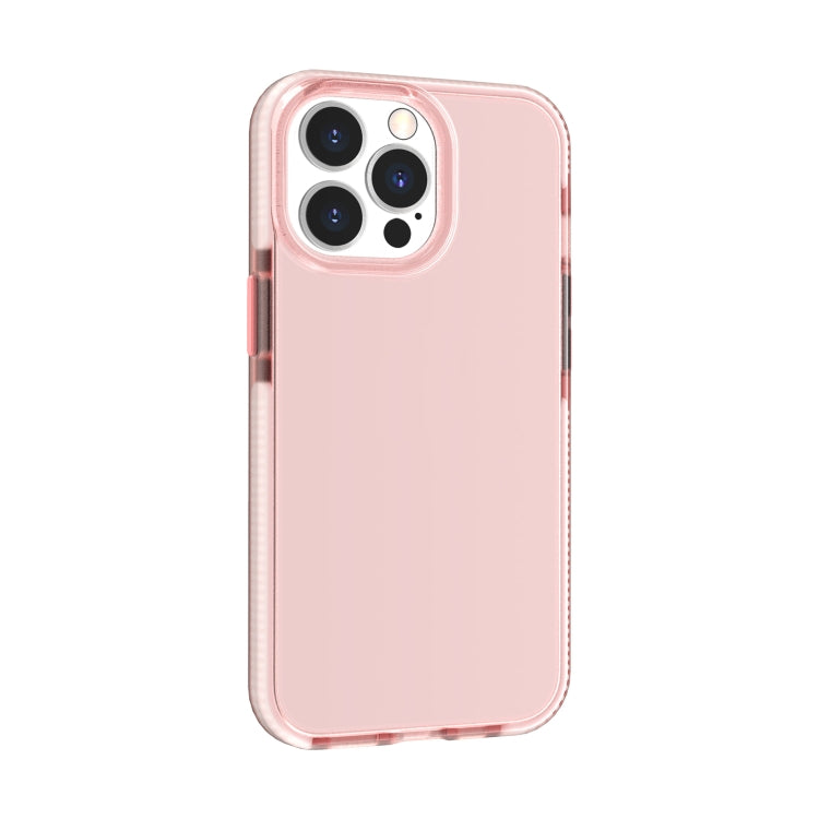 For iPhone 13 Pro Max Two-color High Translucent Shockproof Protective Case