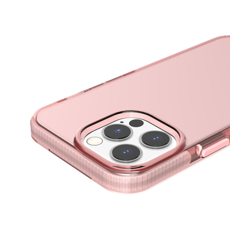 For iPhone 13 Pro Max Two-color High Translucent Shockproof Protective Case
