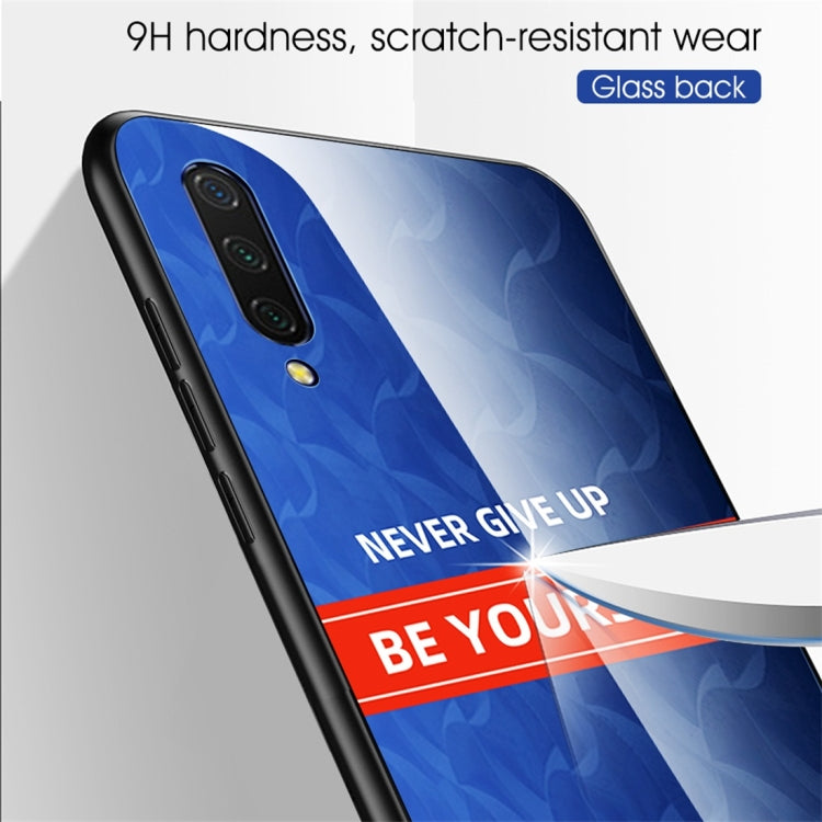 For Xiaomi Mi CC9 Shockproof PC + TPU + Glass Protective Case