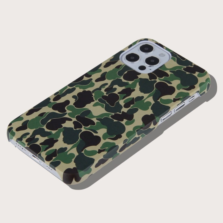 For iPhone 13 mini Camouflage TPU Protective Case