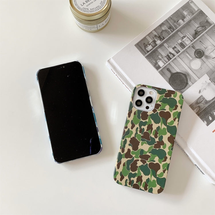 For iPhone 13 mini Camouflage TPU Protective Case
