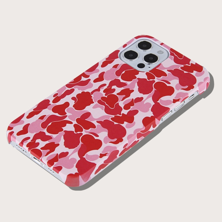 For iPhone 13 mini Camouflage TPU Protective Case