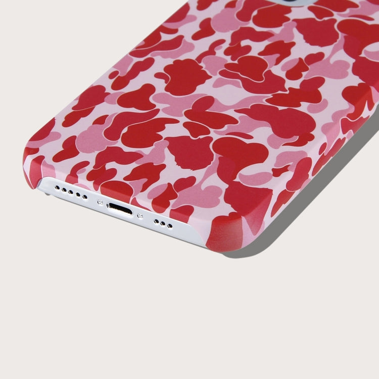 For iPhone 13 mini Camouflage TPU Protective Case