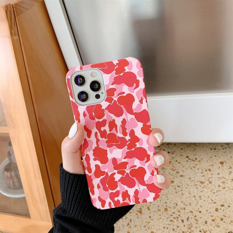 For iPhone 13 mini Camouflage TPU Protective Case