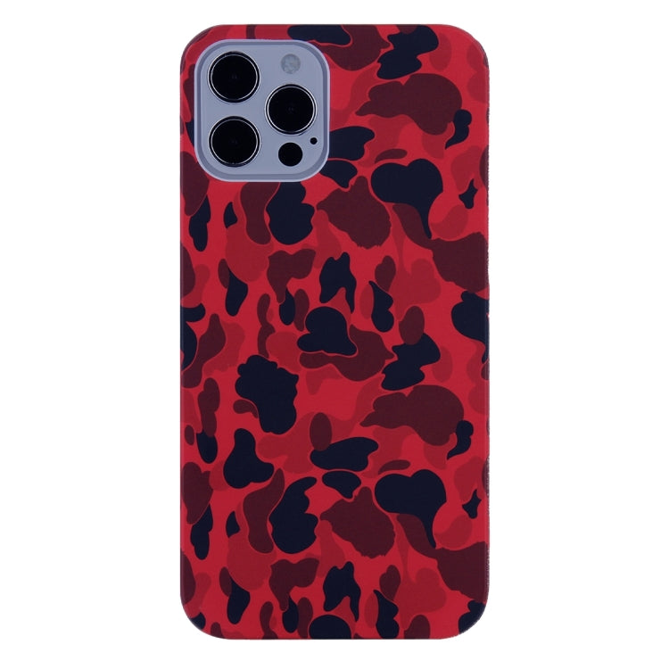 For iPhone 13 mini Camouflage TPU Protective Case