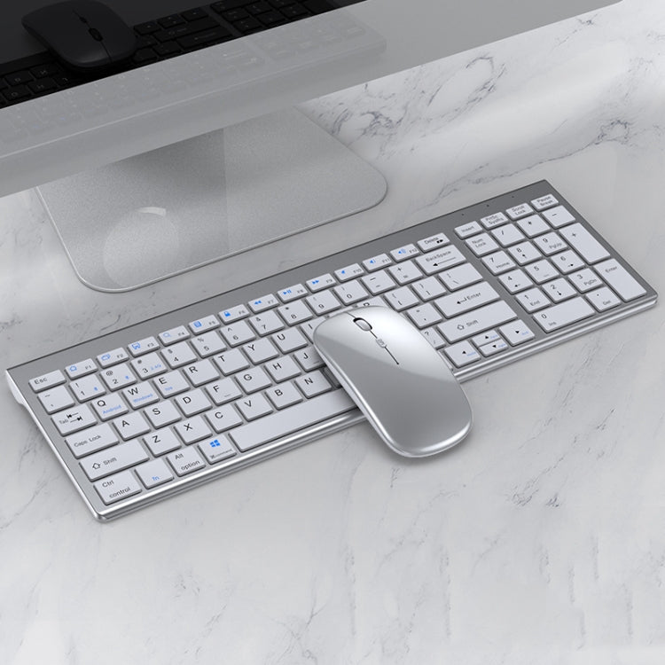 109 Three-mode Wireless Bluetooth Keyboard Mouse Set