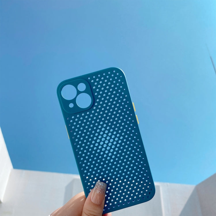 For iPhone 13 Shockproof Hollow Breathe Protective Case