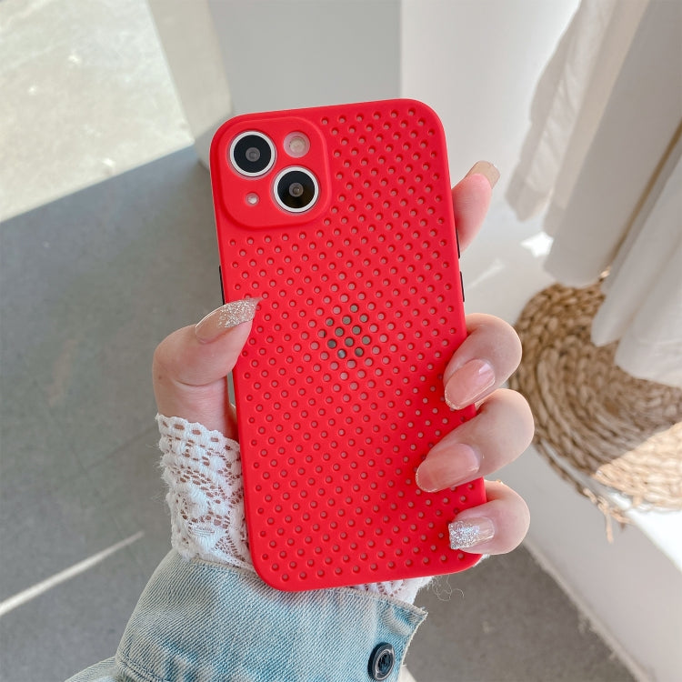 For iPhone 13 Pro Shockproof Hollow Breathe Protective Case