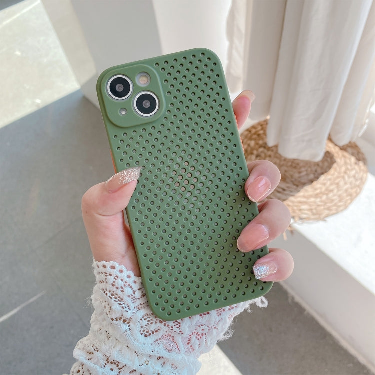 For iPhone 13 Pro Max Shockproof Hollow Breathe Protective Case