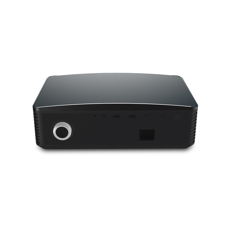 YG670 1920x1080 3000 Lumens Portable Home Theater LED HD Digital Projector, Android Version(Black)