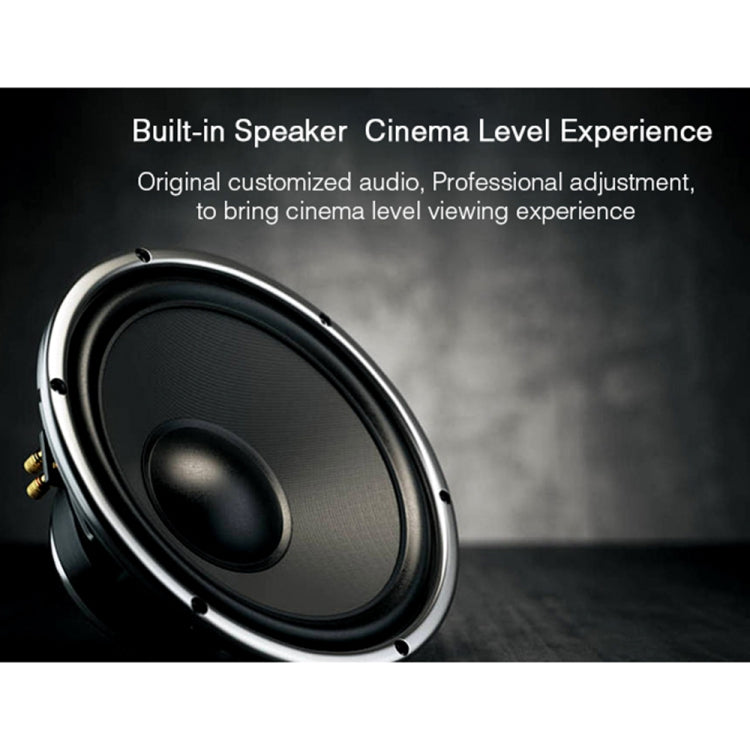 YG670 1920x1080 3000 Lumens Portable Home Theater LED HD Digital Projector, Android Version(Black)