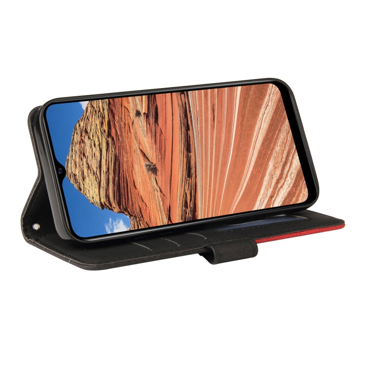 For vivo Y20/Y20A/Y20s/Y20i/Y20G Dual-color Splicing Horizontal Flip PU Leather Case with Holder & Card Slots & Wallet