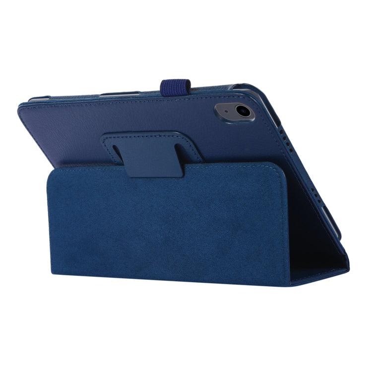 For iPad mini 6 Litchi Texture Horizontal Flip PU Leather Tablet Case with Holder