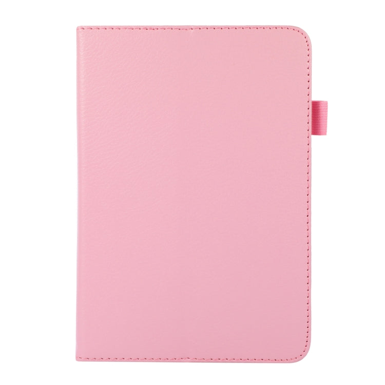 For iPad mini 6 Litchi Texture Horizontal Flip PU Leather Tablet Case with Holder