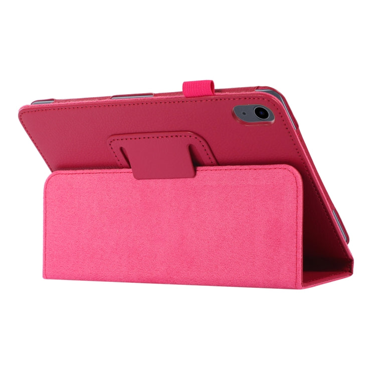 For iPad mini 6 Litchi Texture Horizontal Flip PU Leather Tablet Case with Holder