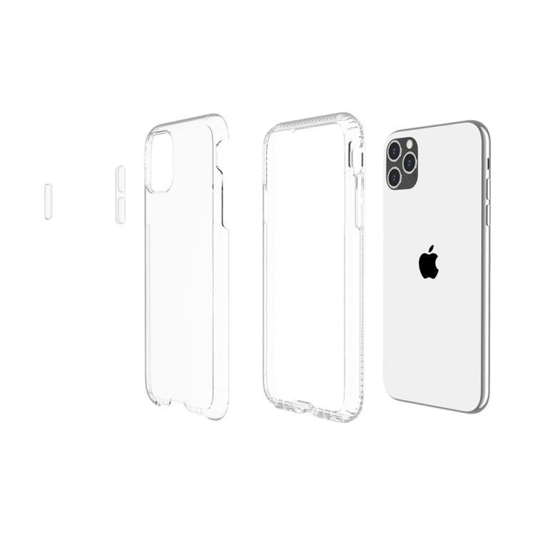 For iPhone 11 Pro Shockproof Transparent TPU Protective Case