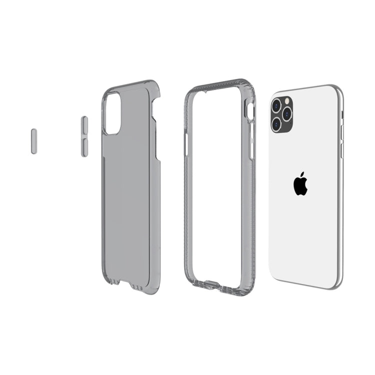 For iPhone 11 Pro Shockproof Transparent TPU Protective Case