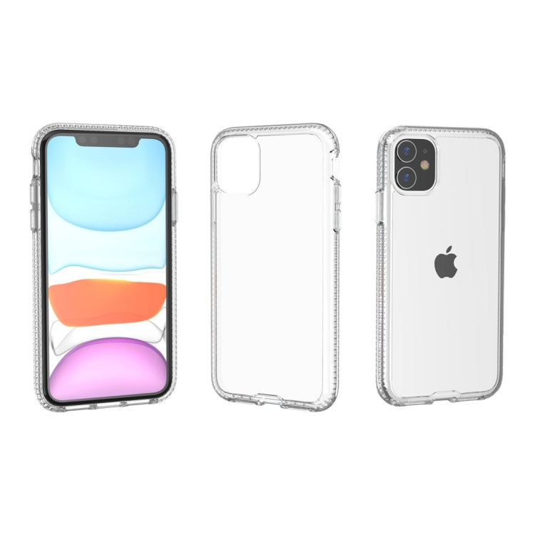 For iPhone 11 Shockproof Transparent TPU Protective Case