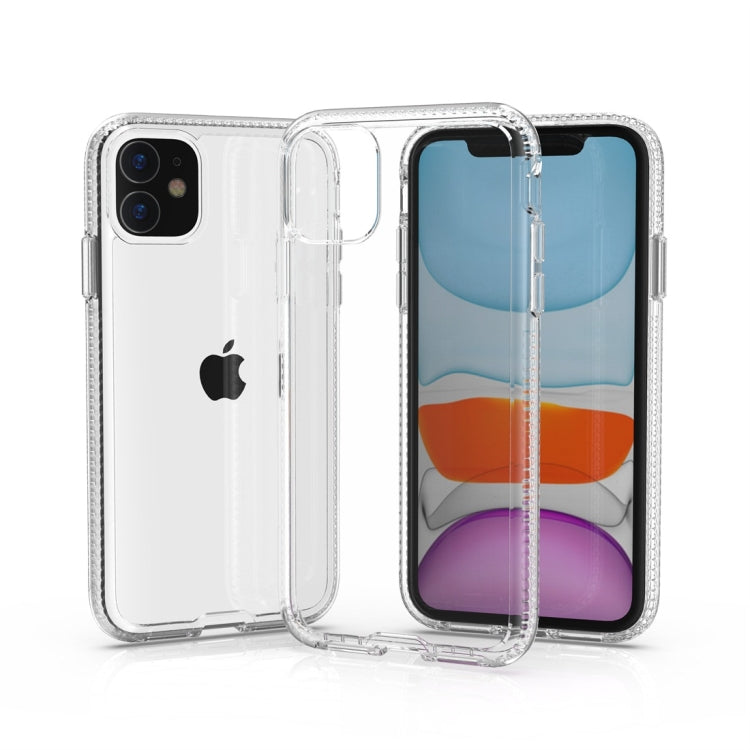 For iPhone 11 Shockproof Transparent TPU Protective Case